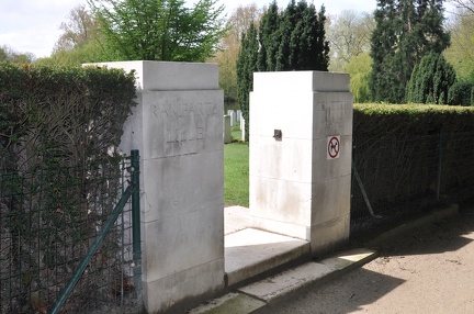 Ramparts Lille Cemetary Gate